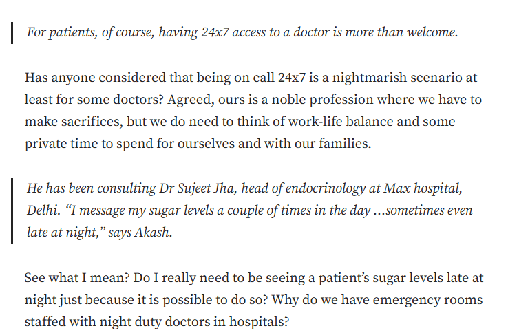 how doctors can receive patient calls without sharing personal number - patient messaging doctor on WhatsApp at midnight